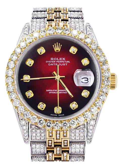 icebox red rolex|fully iced out rolex watch.